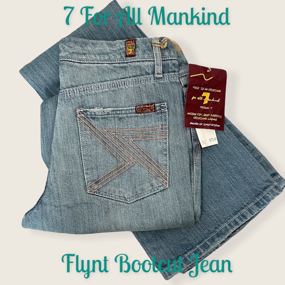7 For All Mankind Bootcut Jeans, Size 30